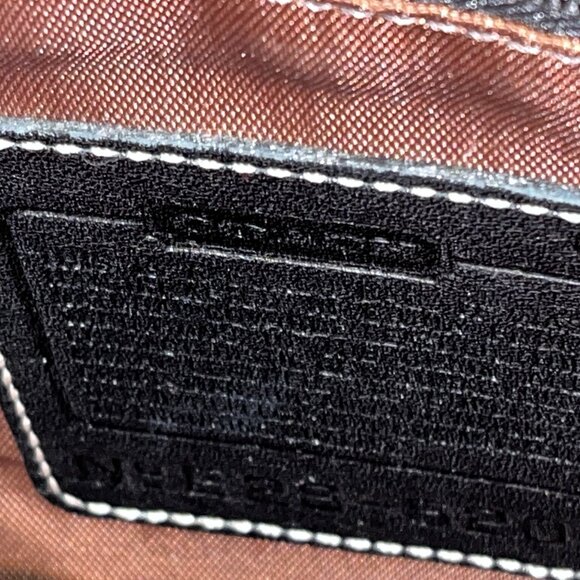 Coach black leather computer tote ipad bag - Picture 12 of 13